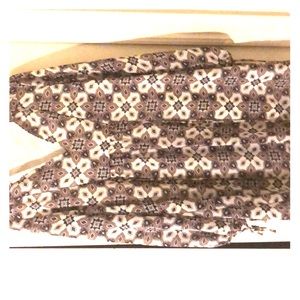 Long sleeve printed dress